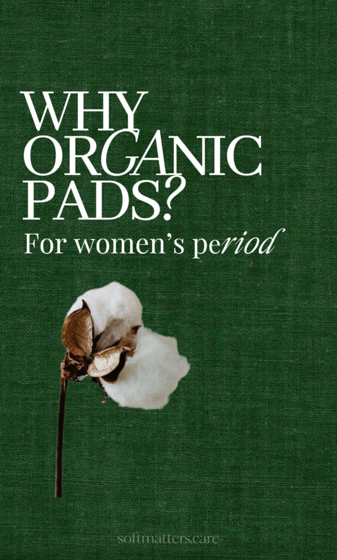 Why Organic Cotton Matters — Especially for Sensitive Skin