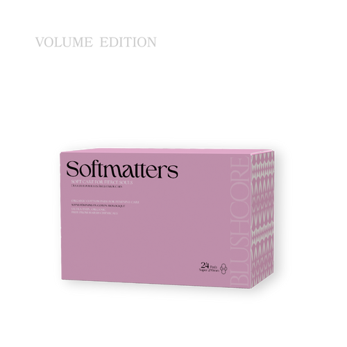 Blushcore Organic Cotton Pads | Heavy Flow Protection