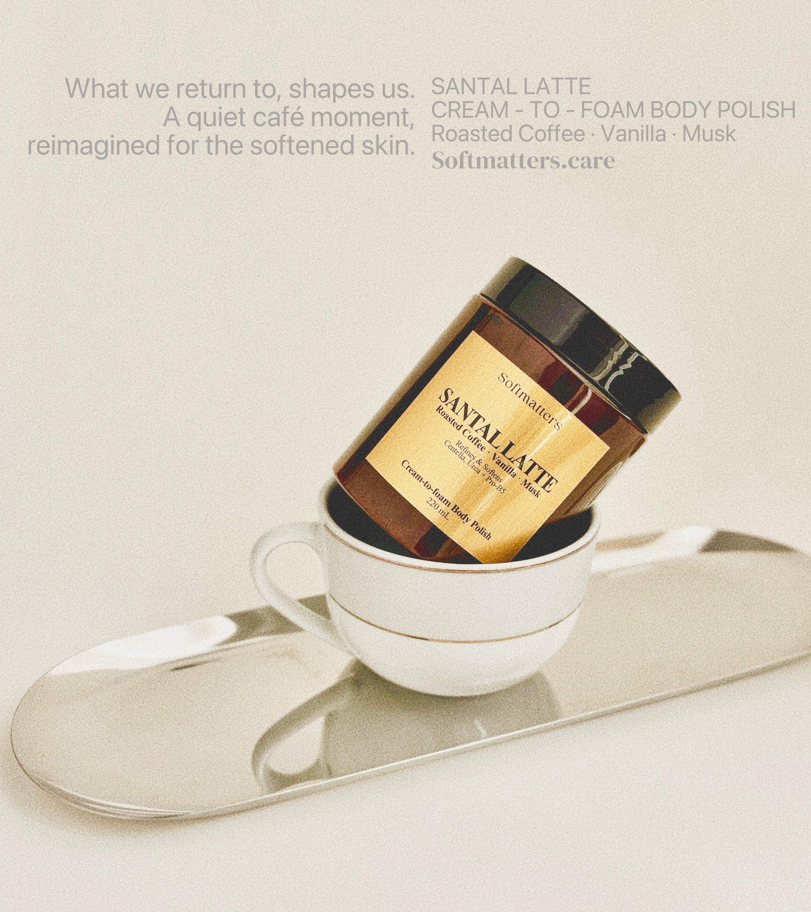 Santal Latte Creamy Body Polish