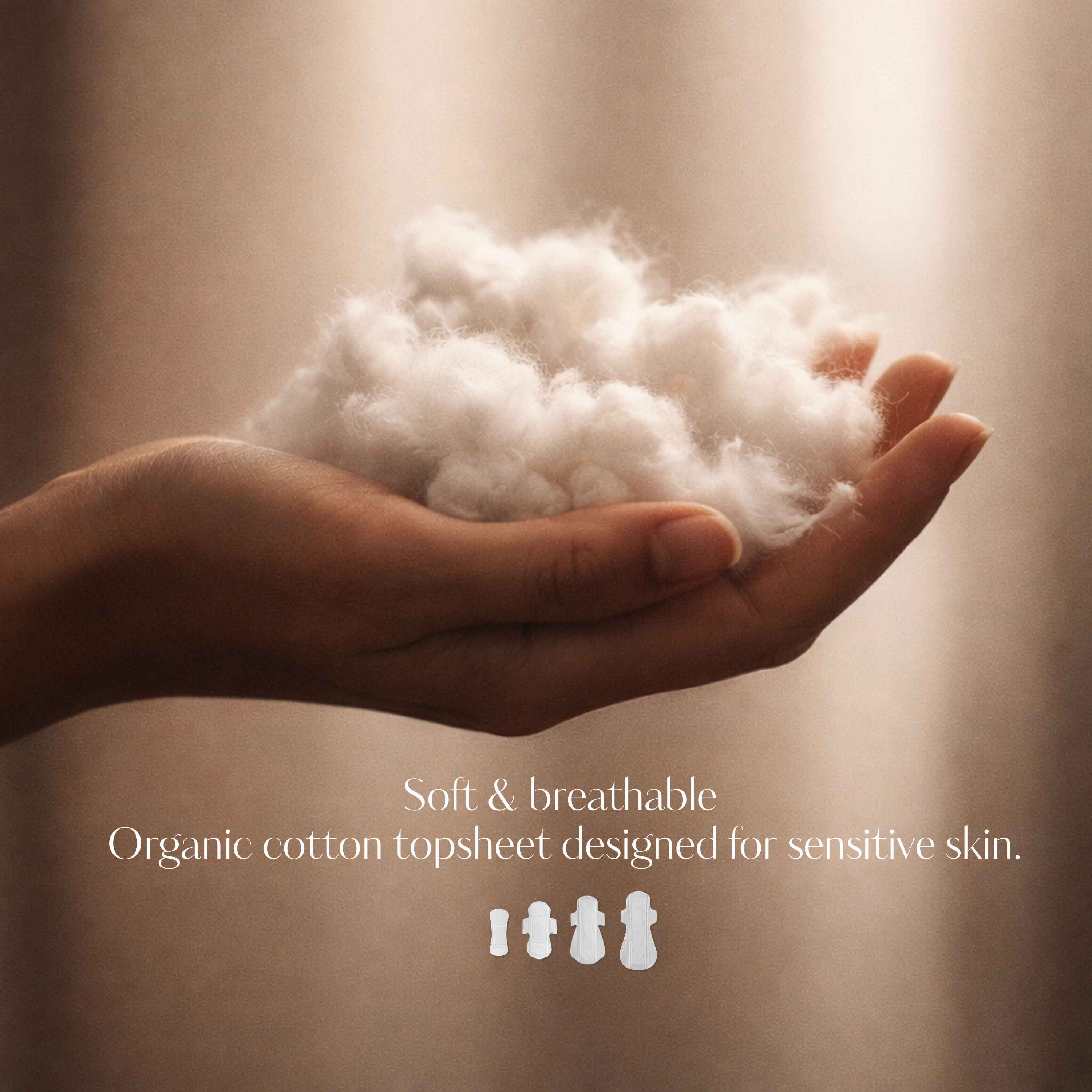 Blushcore Organic Cotton Topsheet Pads | Heavy Flow