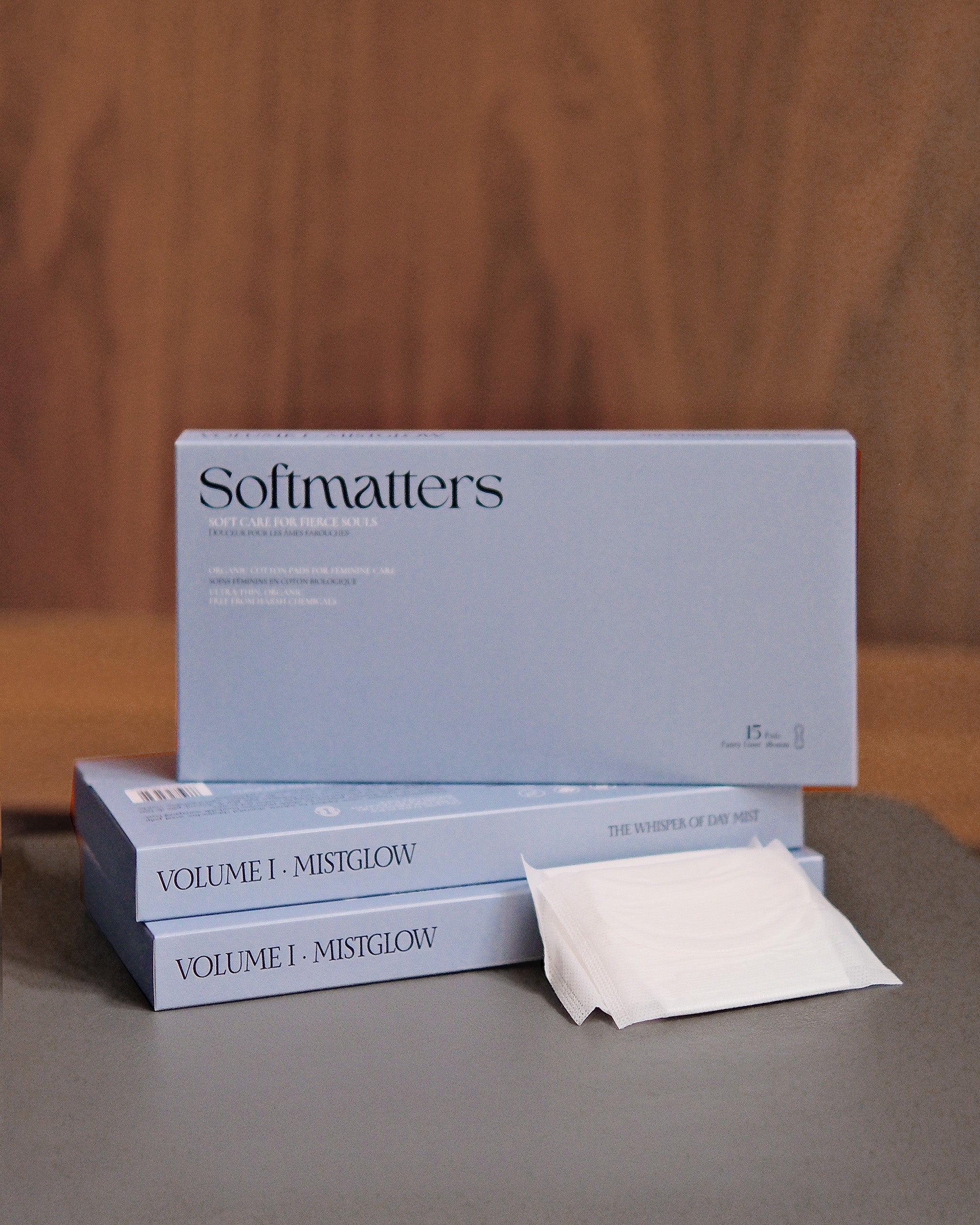 Mistglow Organic Cotton Liner, 15 Pads