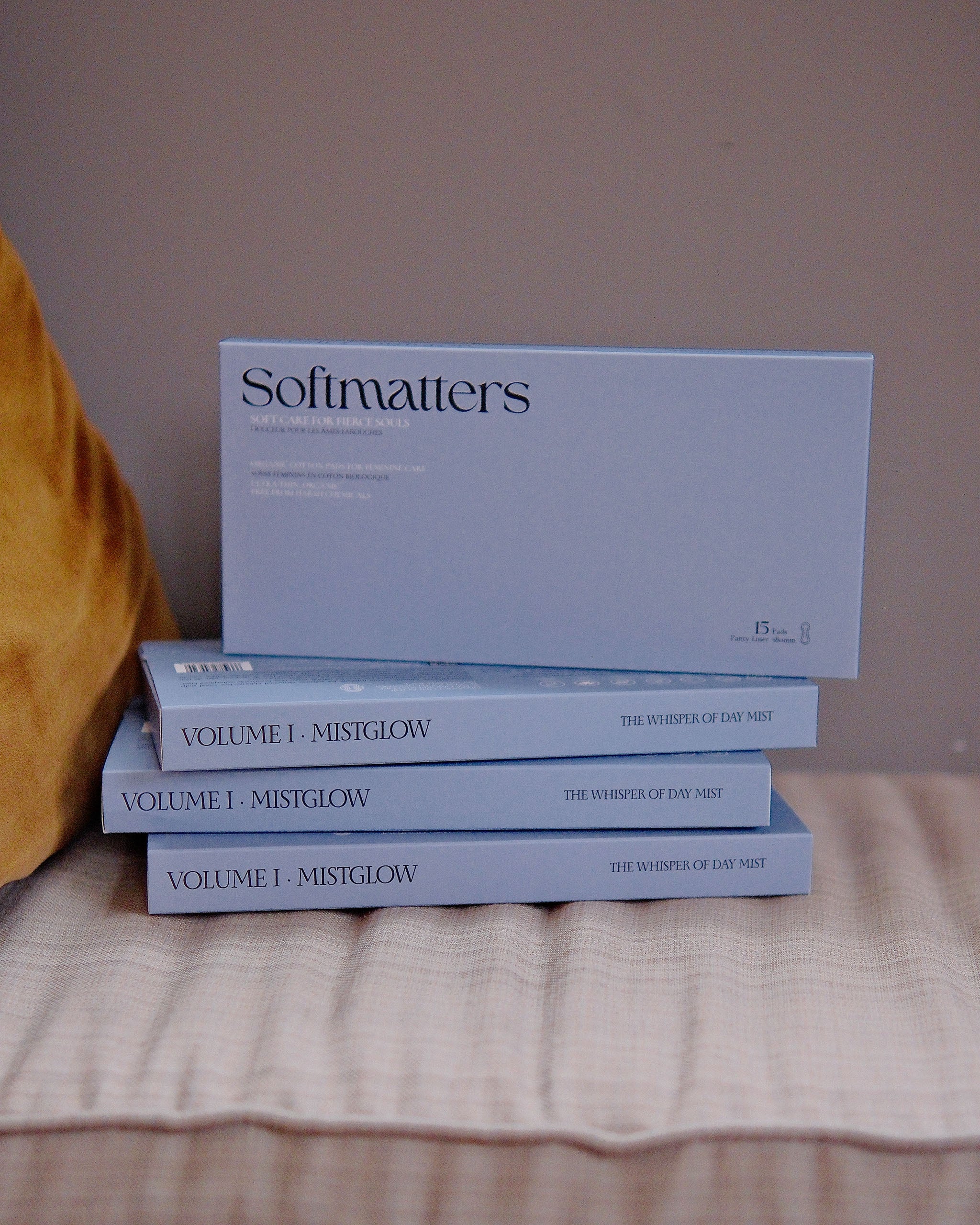 Mistglow Organic Cotton Liner, 15 Pads