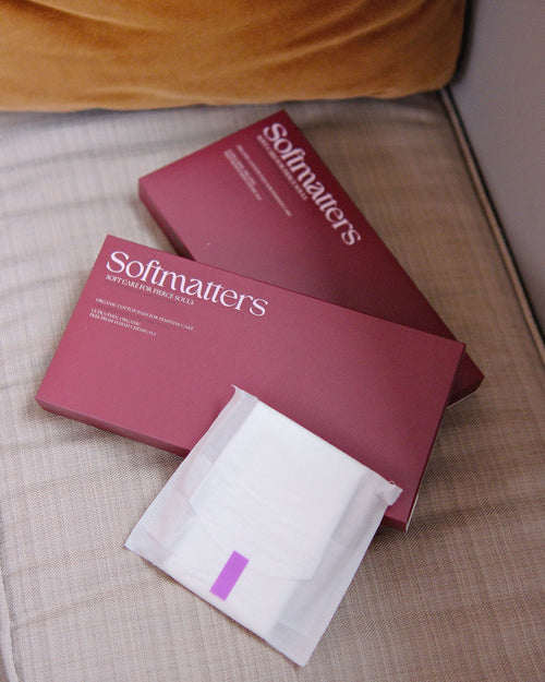 Brickveil Overnight Organic Cotton Pads, 6 Counts