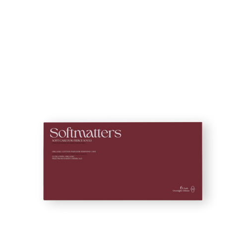 Brickveil Overnight Organic Cotton Pads, 6 Counts