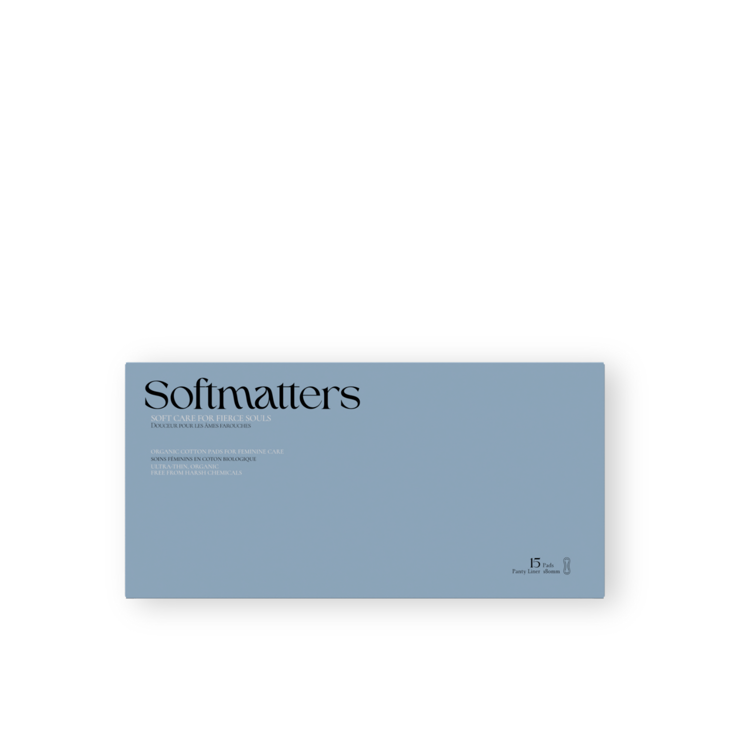 Mistglow Organic Cotton Liner, 15 Pads